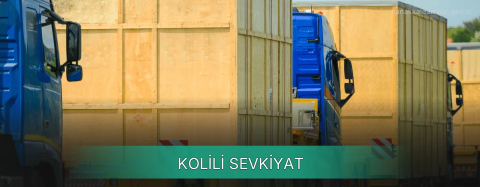 Çanakkale Kolili Sevkiyat Ambar Firmaları